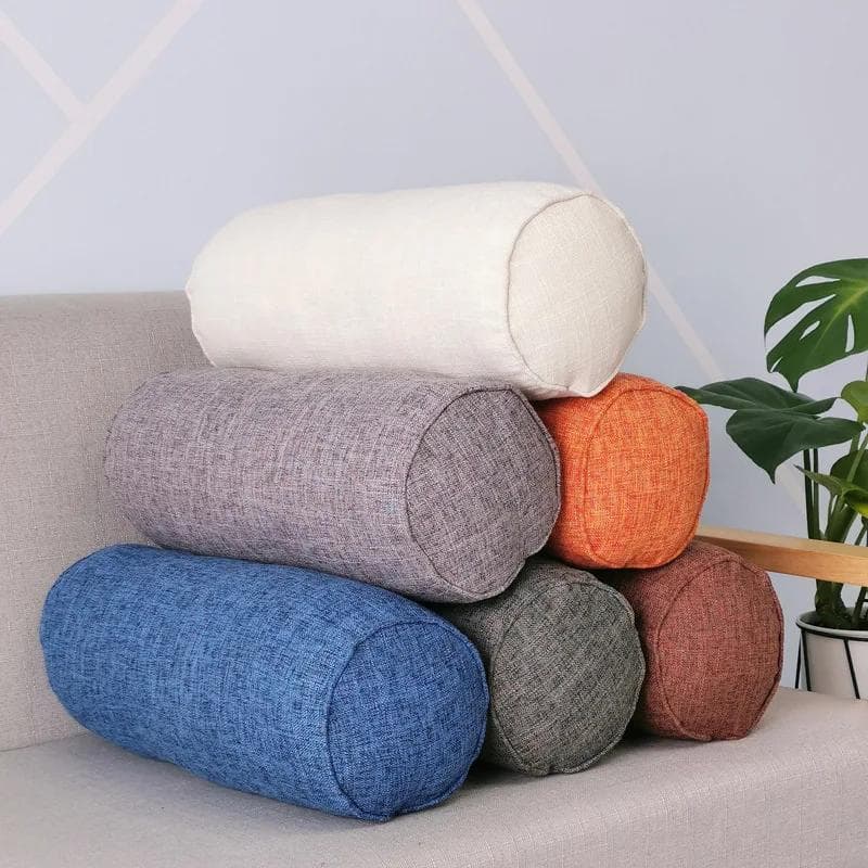 Lang Kussen Binnen Rond Lichaamskussen Pad Rechthoekig Slaap Dutjeskussen Imitatie Katoen Linnen Kussen Thuis Slaapkamer Accessoires