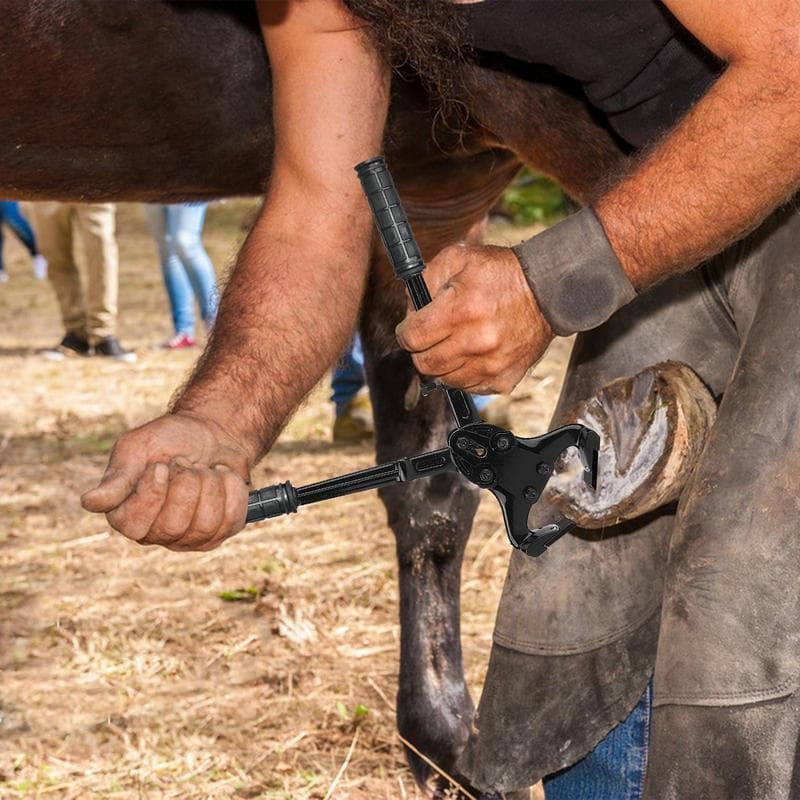 Hoefschaar Voor Paarden Koolstofstaal Geitenhoefkniptangen Heavy Duty Hoefsmederij Gereedschappen Vee Hoefverzorgingsapparaten Voor Paarden zwart