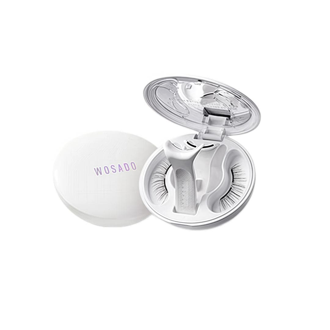 WOSADO Magnetische Nepwimpers, Konijn Stijl, 11mm, Zwart zwart