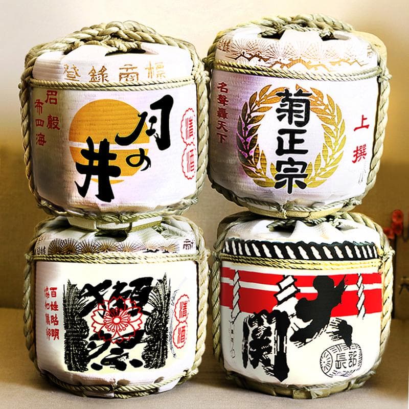 Japanse Simulatie Sake Pot Traditioneel Vat Sushi Winkel Restaurant Display Schuim Wijnvat Club Pub Bar Decor Meubilair