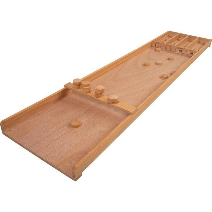 Bordspel - ENGELHART - Mini puckspel - Beige - Gemengd - Kind