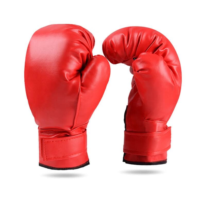 Longchan Trainings Bokshandschoenen voor Volwassenen rood