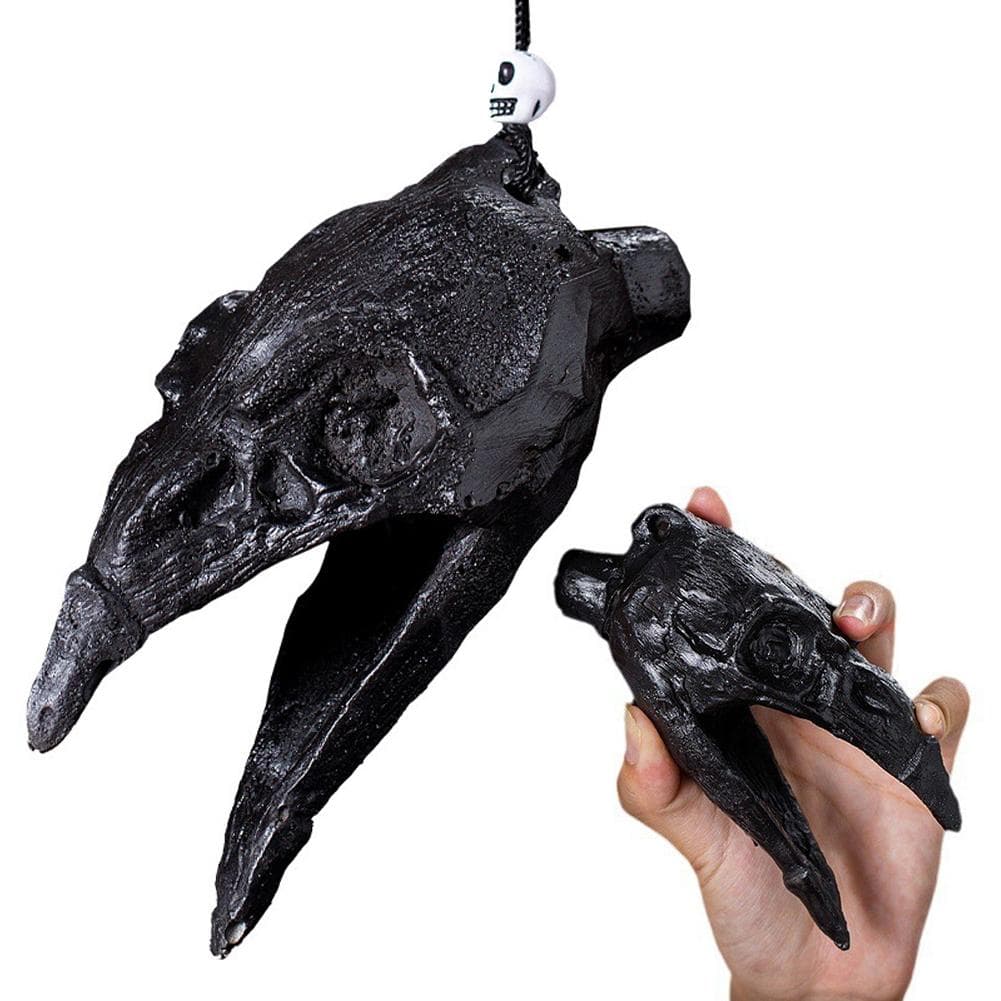 Halloween Kraaienbek Doodsfluitje met Vreemd Geluid Echte Schreeuwende Fluit Doodsfluitje Luid Ornament voor Modern