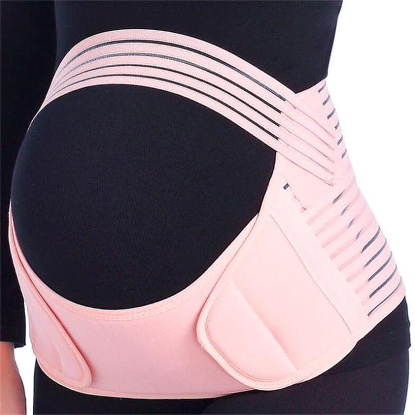 Draagbare zwangerschapsbuikbanden Zwangerschap Prenatale bandage Buikband Rugsteunriemen cm roze