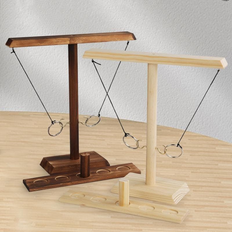 Ringwerp Spel Voor Volwassenen Haak En Ring Spel Handgemaakt Houten Werpspel Voor Volwassenen Buiten Binnen Spellen Terras Decor Tuin Spellen