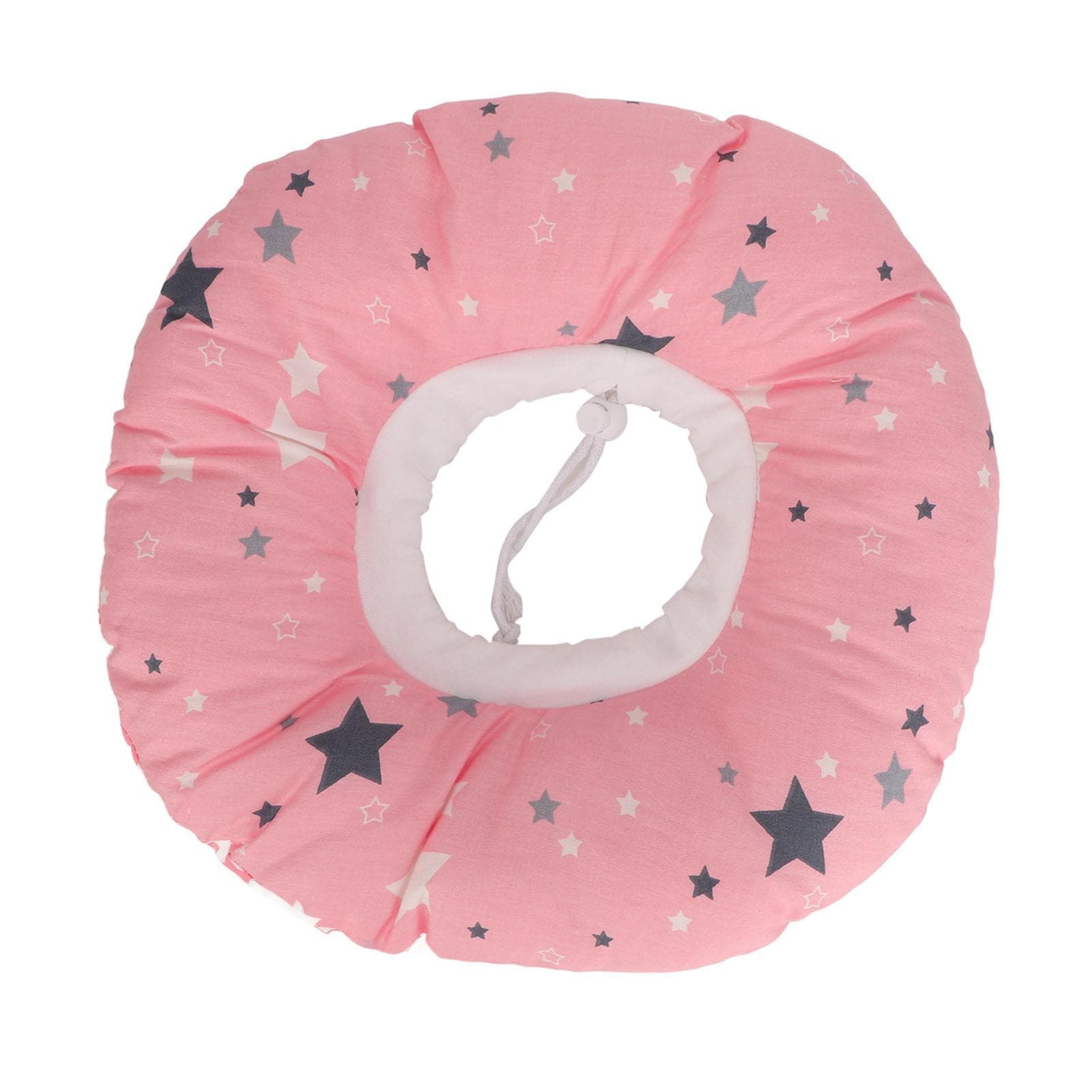 Piercing Oorkussen Donutvorm Ondersteuning Hoofd Roze Veerkrachtig Katoen Oorbeschermer Kussen