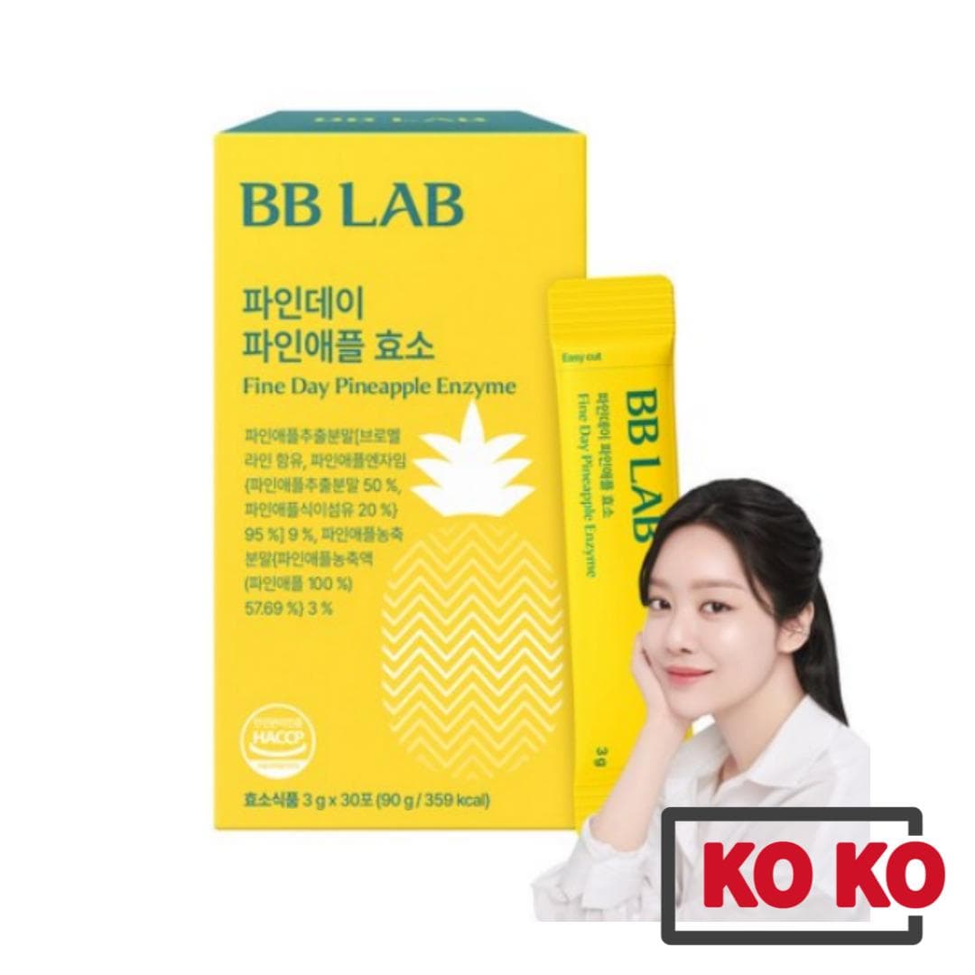 [BB Lab] Fine Day Ananas Enzym 30 sticks / Probiotica / Vezels