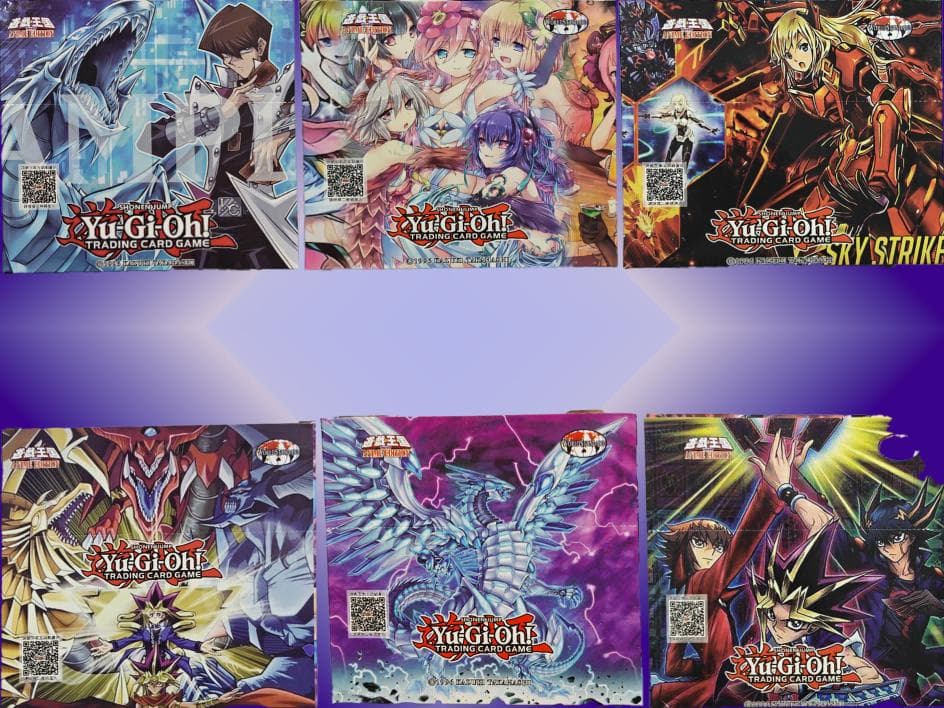 Yu-Gi-Oh Anime spel Collectie kaart Blauwe-Ogen Witte Draak TCG Booster Box Kinderspeelgoed