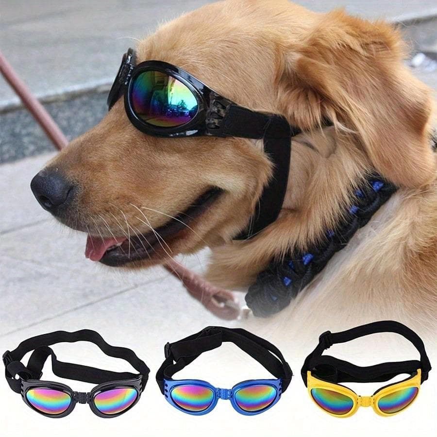 1 stuks Opvouwbare Huisdier Zonnebril Uv Bril Voor Honden En Katten rood
