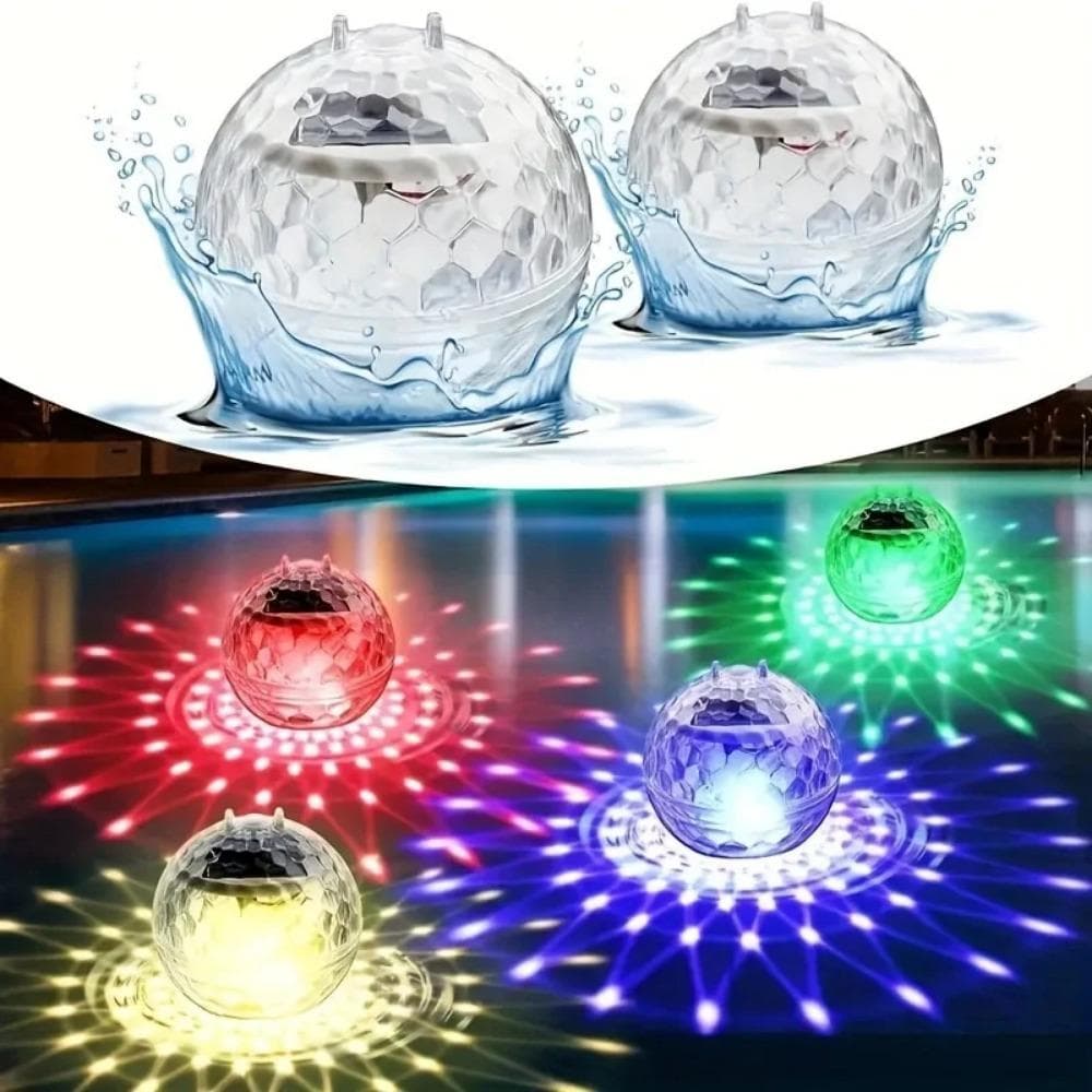 5000LM Zwembad Drijvend Licht Zonnefontein Zwembadlamp Vissentank Vijver Dompelbaar Zwembadlicht Onderwater LED-Lichten
