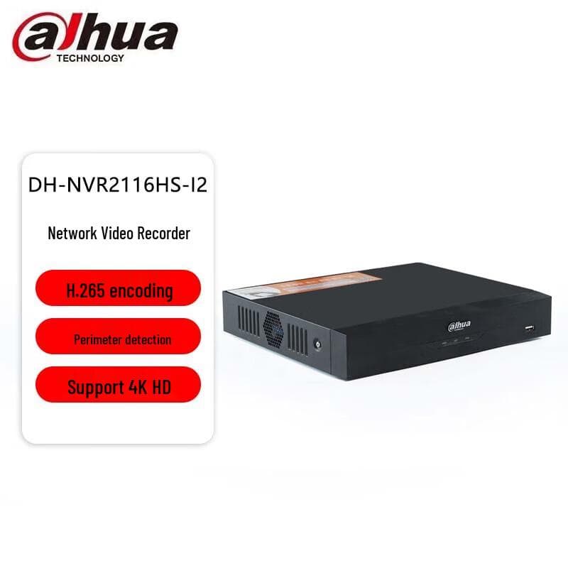 Dahua 16-kanaals NVR Netwerk Video Recorder CN-stekker (adapter meegeleverd)