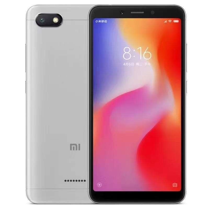 Originele Xiaomi Redmi 6A 3GB 32GB Smartphone Groothandel Xiaomi Mobiele Telefoons Ontgrendeld Android Google Play Globale Frimware grijs