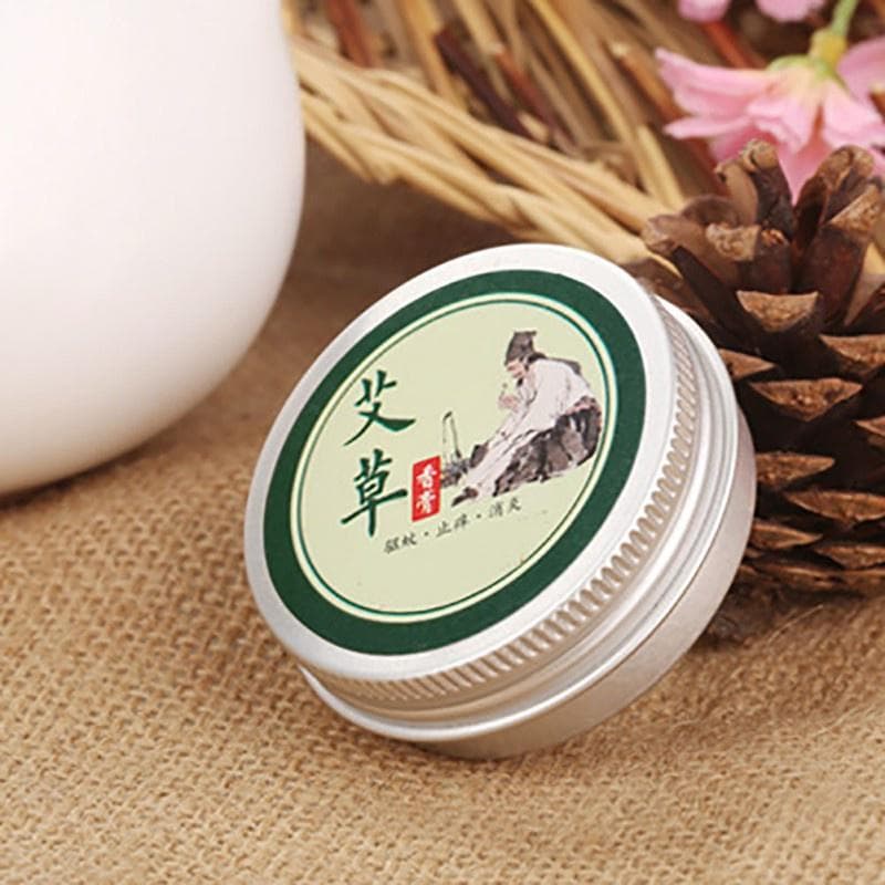 Alsem muggenspray Pure kruiden Moxa Moxibustion Cream groen