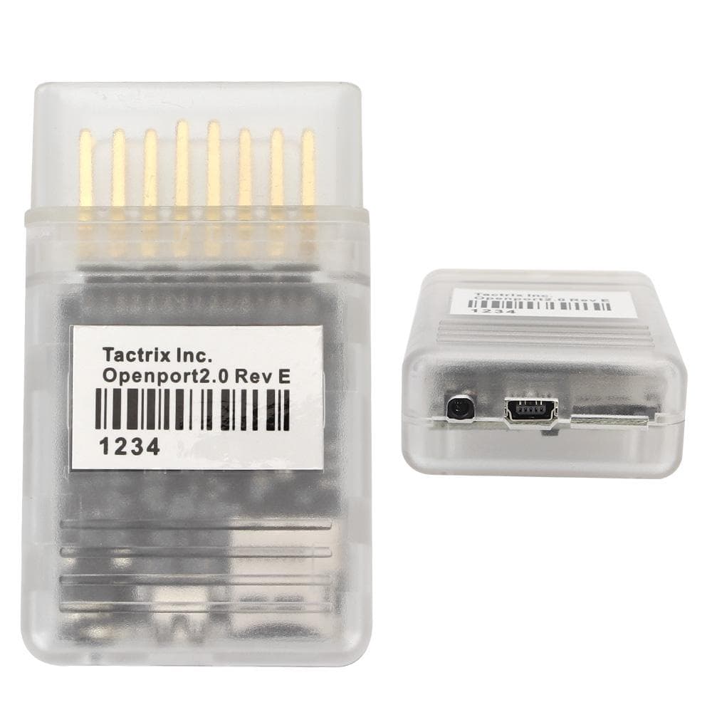 Openport 2.0 Scanner Voor Mitsubishi Lancer Outlander Subaru Toyota Chr Auto OBD2 Diagnostische Tools Codelezer ECU FLASH Tactrix wit