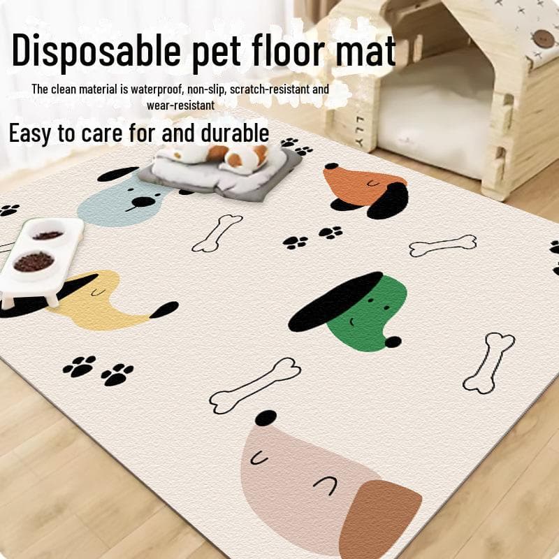 Waterdichte PVC Vloermat voor Huisdieren - Vuilafstotend, Urinebestendig, Wasbaar voor Katten en Honden