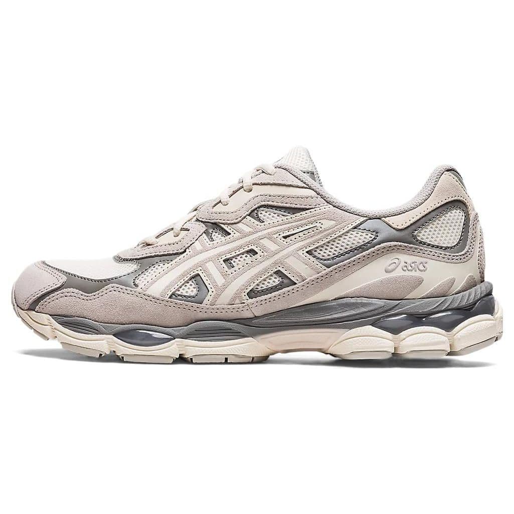 ASICS Gel NYC Cream Oyster Grey Unisex Sneakers 1201A789-103 46