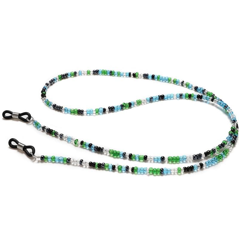 Modieuze Brilkettingen voor Dames Peer Kristal Zonnebrilkettingen Brilkoordhouder Bril Lanyard Ketting Riem Koord