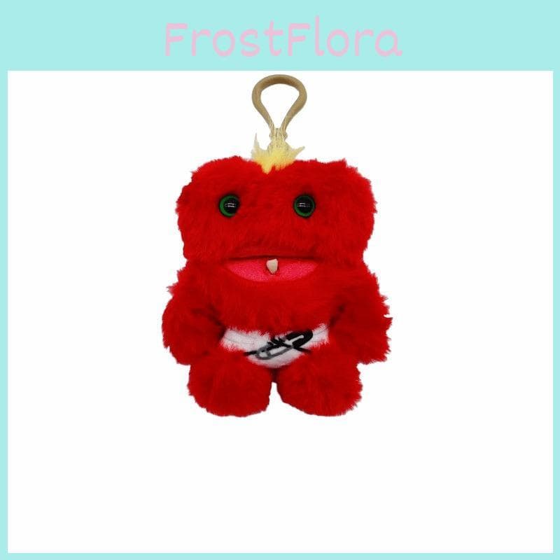 Fuggler Monster Pluche Sleutelhanger Met Grote Tanden Met PP Katoen Vulling Voor Kind En Verzamelaars blauw