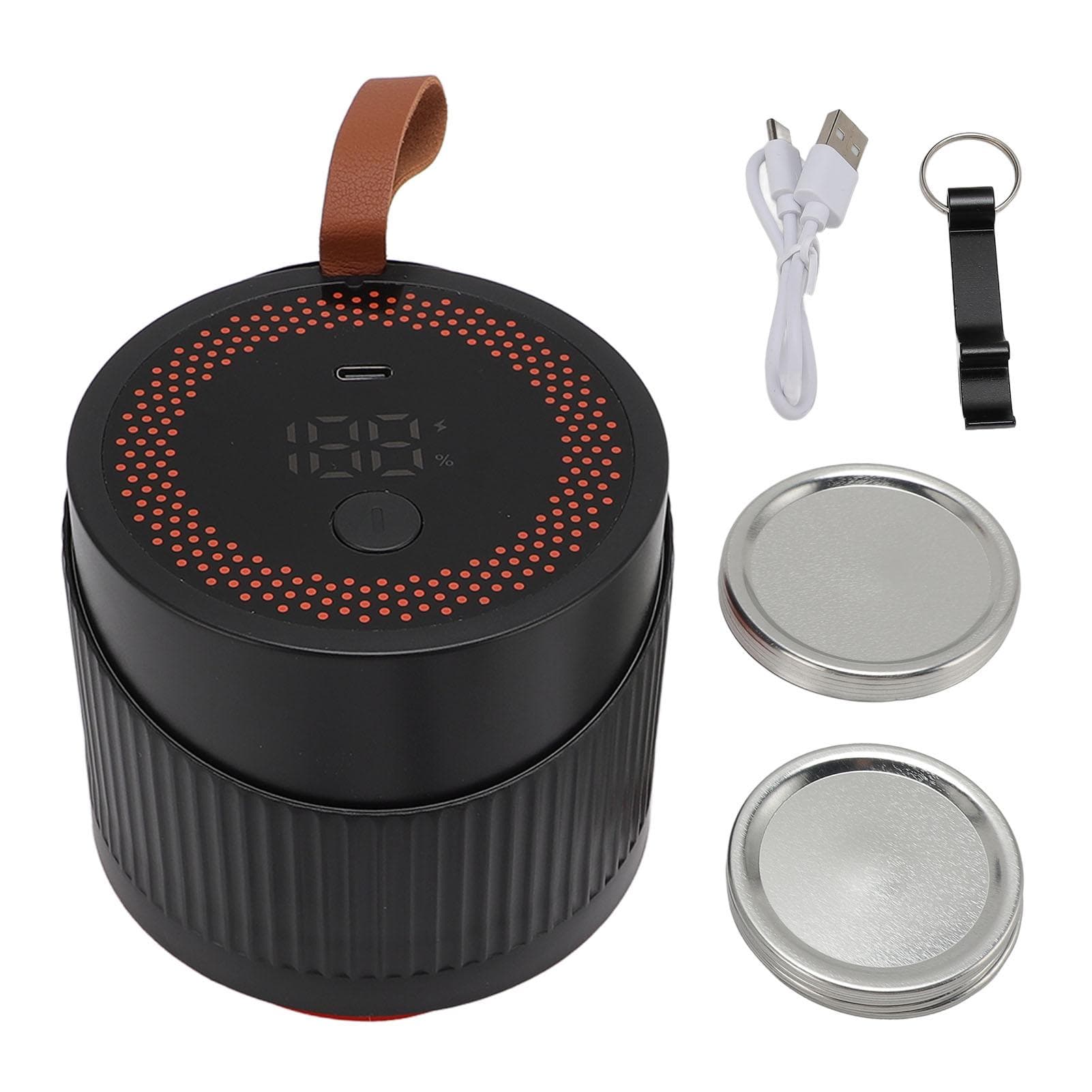 Mason Jar Vacuümsealer Volautomatische Elektrische Pot Vacuüm Sealer Machine met 10 Deksel voor Wijd