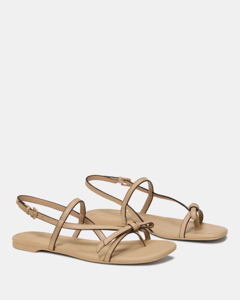 Kate Spade | Women's Flats Loop Flats - Sandals in Beach Sand/Beige, Size 6