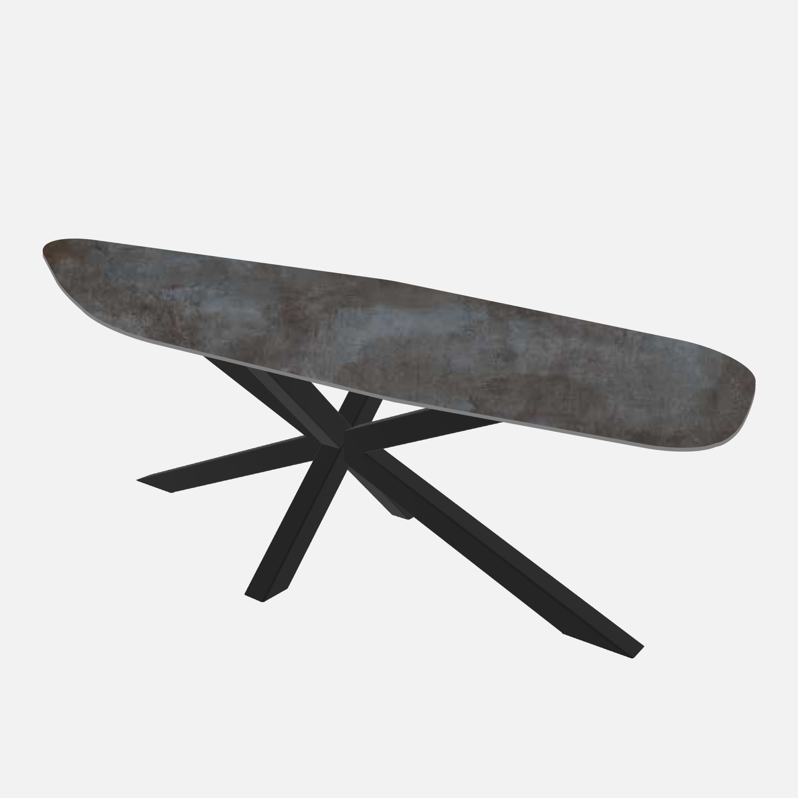 Tuono Lia Organisch 280 x 120 Mat Ja, extra poedercoating €150,- 80 mm