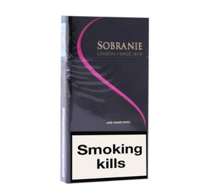 Sobranie Slims Zwart (10x20)