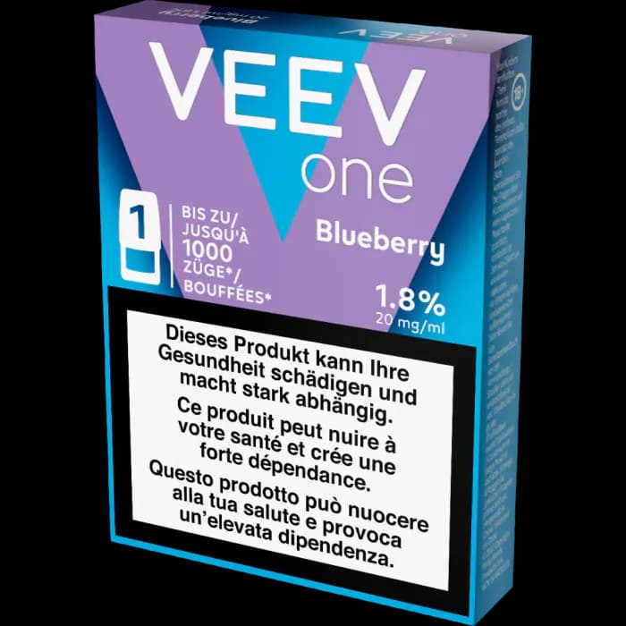 VEEV NOW Bosbes – 20 mg nicotine – 600 trekjes