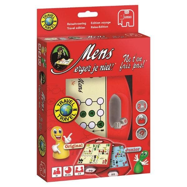 Jumbo travel mens erger je niet!