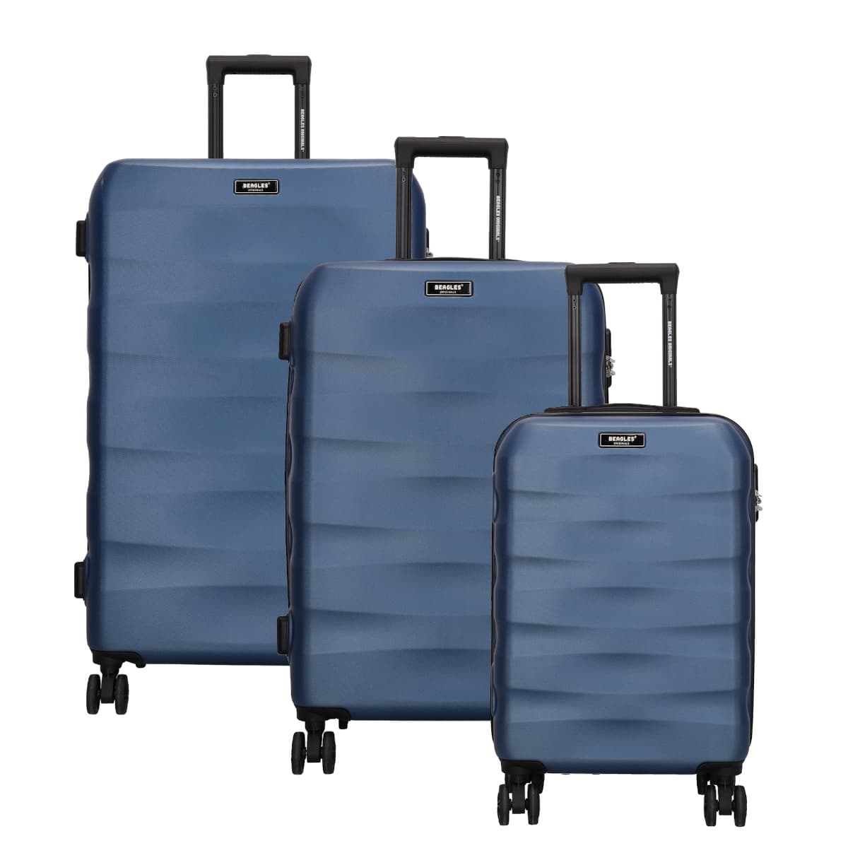 Beagles travel koffer-Mid Blue