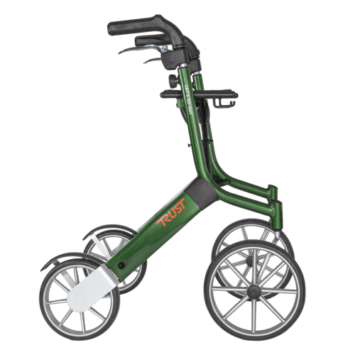 TrustCare Let's Go Out Rollator (6,1 kg) Lichtgewicht-Green