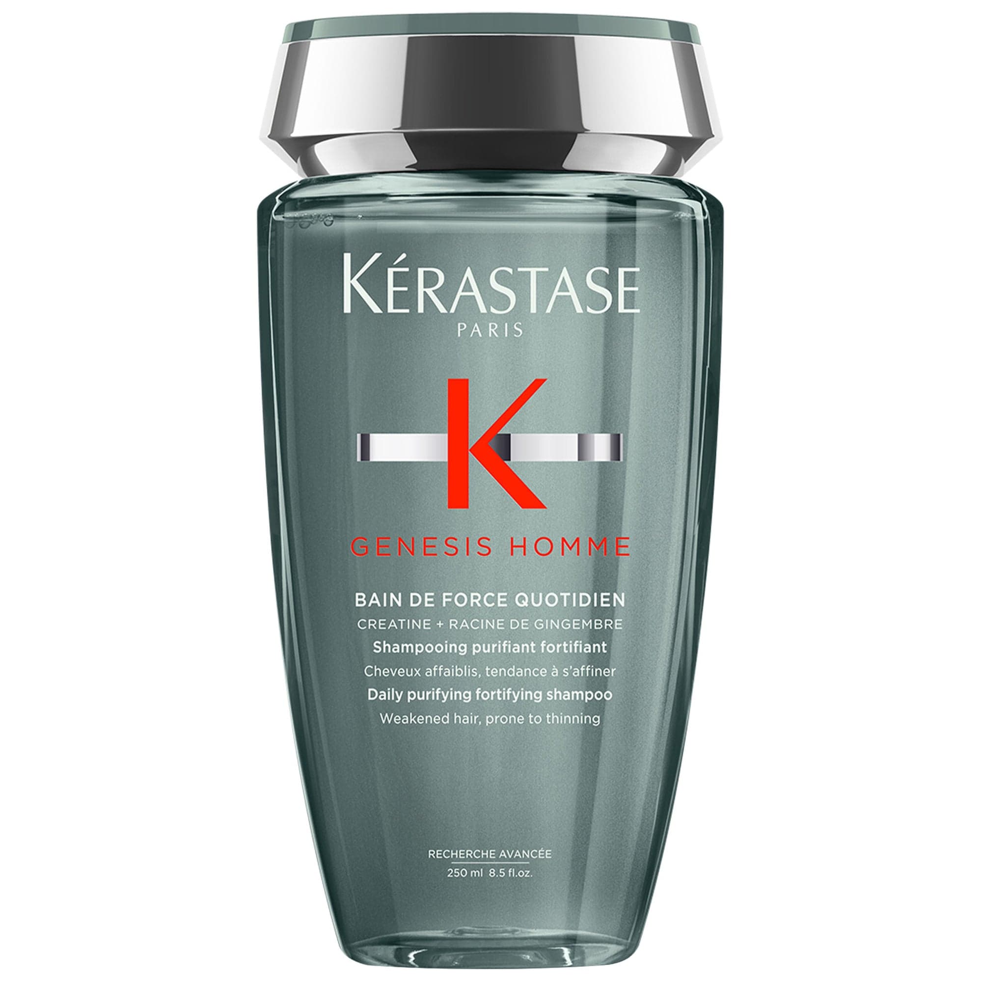 Kérastase Genesis Homme Dagelijkse Purifying Shampoo voor Dunner Wordend Haar