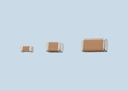 KEMET 2.2 μF Multilayer Ceramic Capacitor, 10V dc, ±10 %, Surface