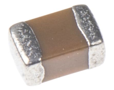 KEMET 47 nF Multilayer Ceramic Capacitor, 100V dc, ±10 %, Surface