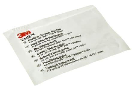 3M VHB Wet Wet Wipes, Pack of 100 Per Pack