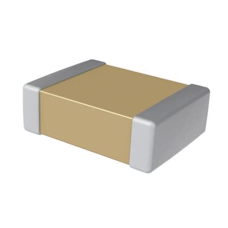 KEMET 10 μF Multilayer Ceramic Capacitor, 25V dc, ±10 %, Surface