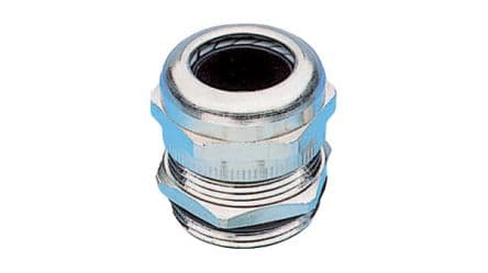 Hummel HSK-M Series Nickel Plated Brass Cable Gland, PG29 Thread, 18 mm min., 25 mm max., IP68, IP69K