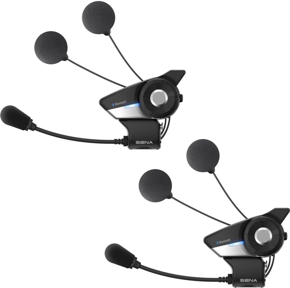 Sena motorfiets 20s evo dubbele set, model 2021 communicatieonssystem