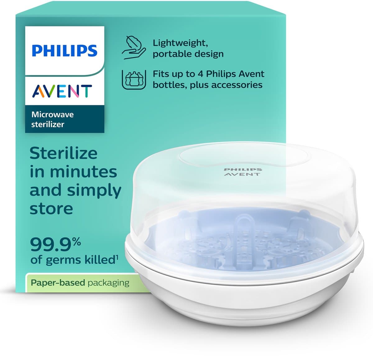 Philips Avent magnetron sterilisator - voor babyflessen - scf281/02