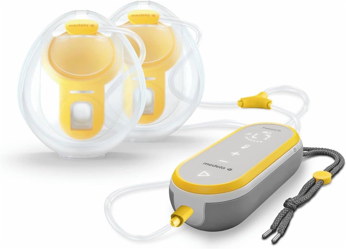 Medela freestyle hands-free borstkolf - dubbele elektrische borstkolf - handsfree - draagbaar - oplaadbare accu