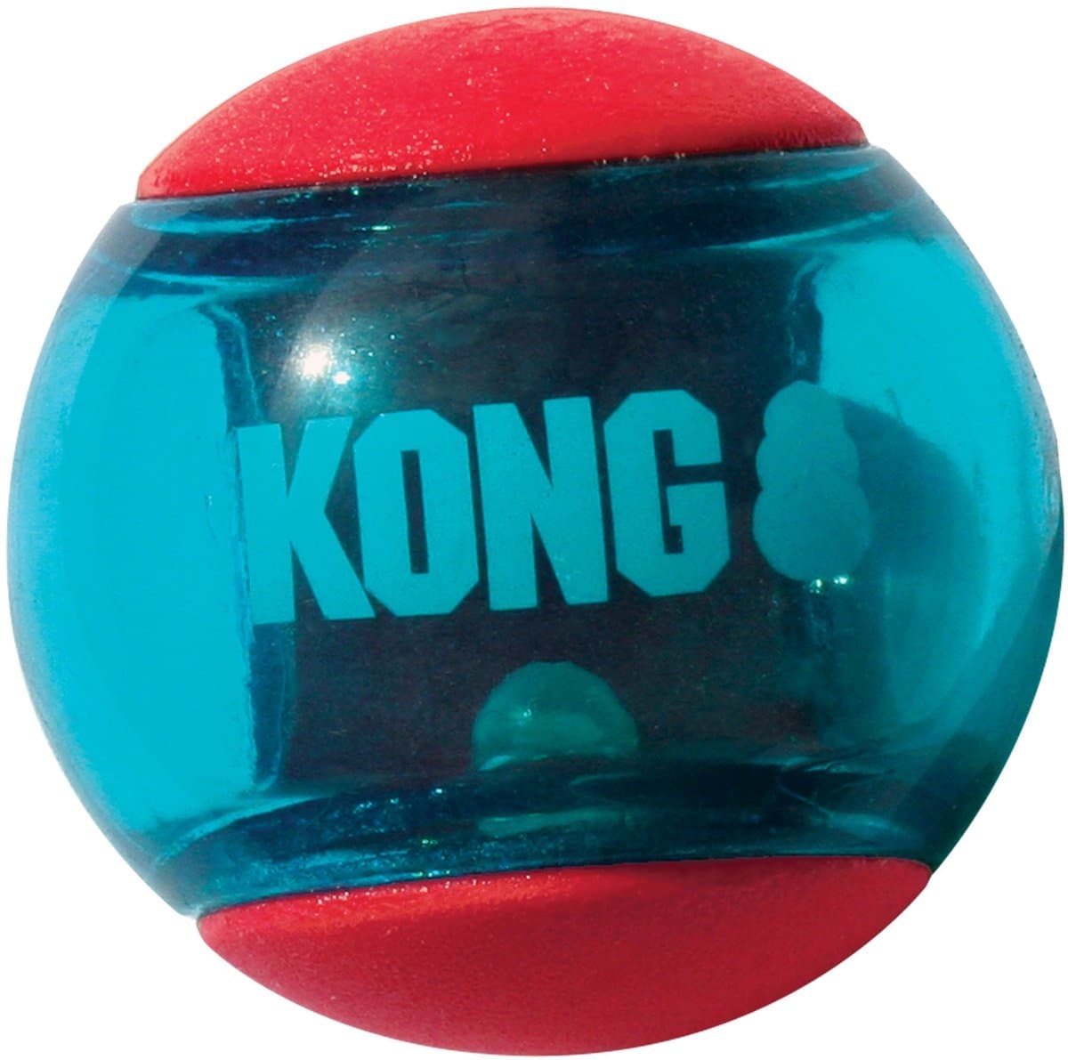KONG rubber stuiterbal met pieper