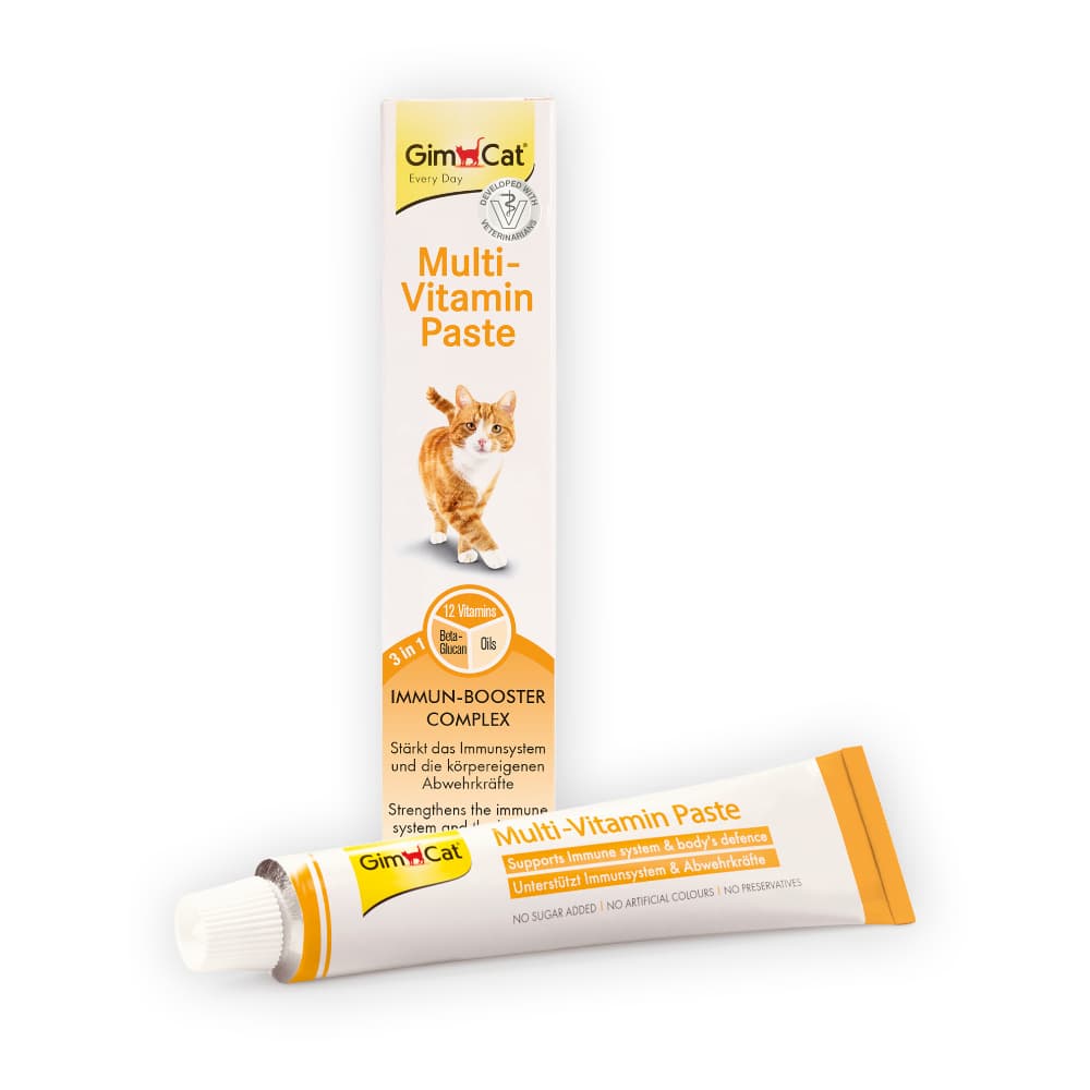 2x200g GimCat Multi-Vitamin Pasta Kattensnack
