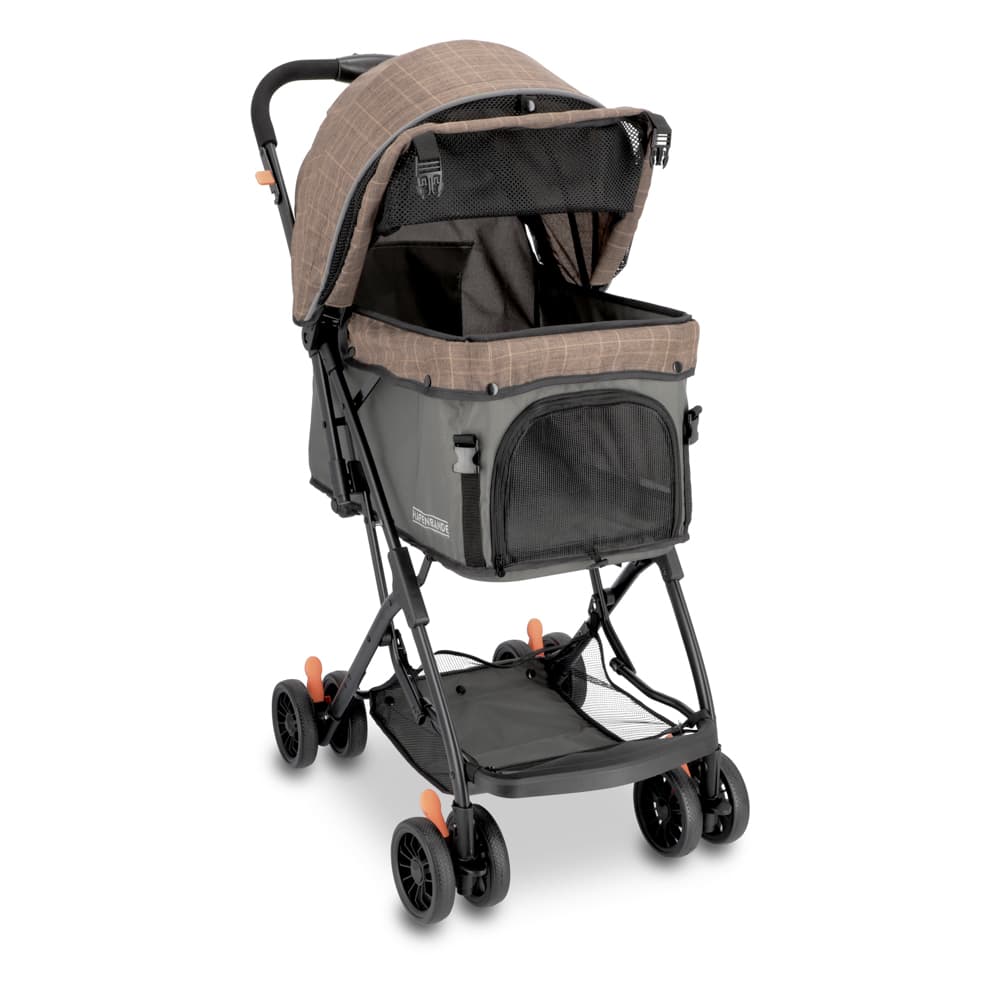 HAFENBANDE Huisdierbuggy Sailor L77xB45,5xH101cm lichtbruin/taupe Hond Kat