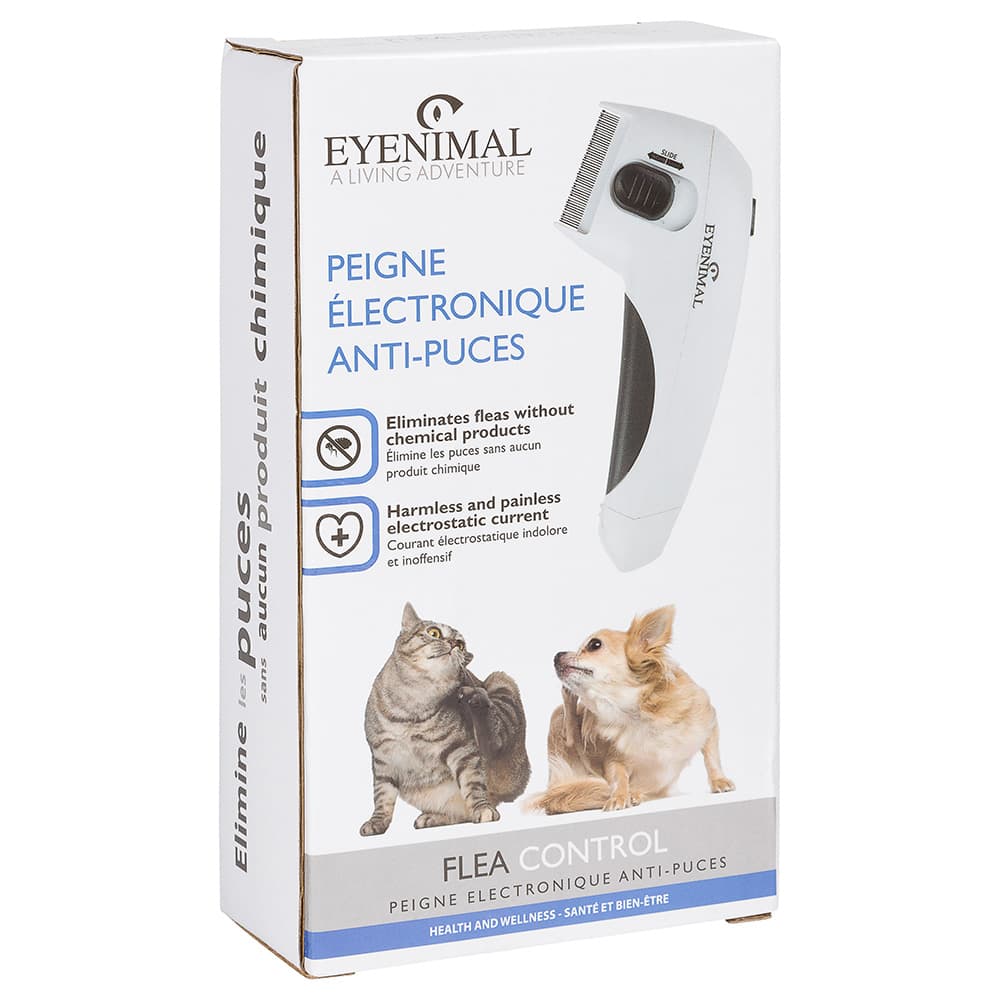 EYENIMAL Flea Control vlooienkam - L 16,5 x B 8 x H 3 cm