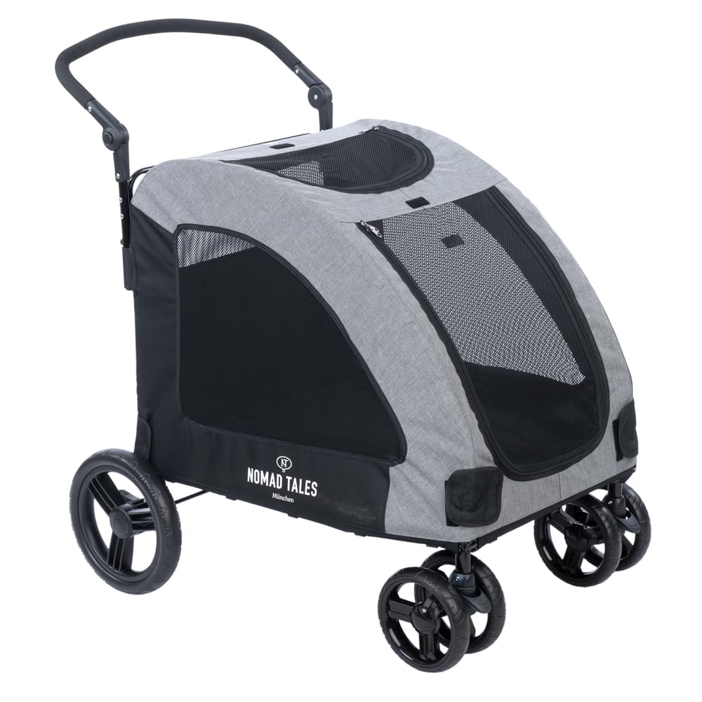 Nomad Tales Spirit kinderwagen, steen 95x82x120cm hond