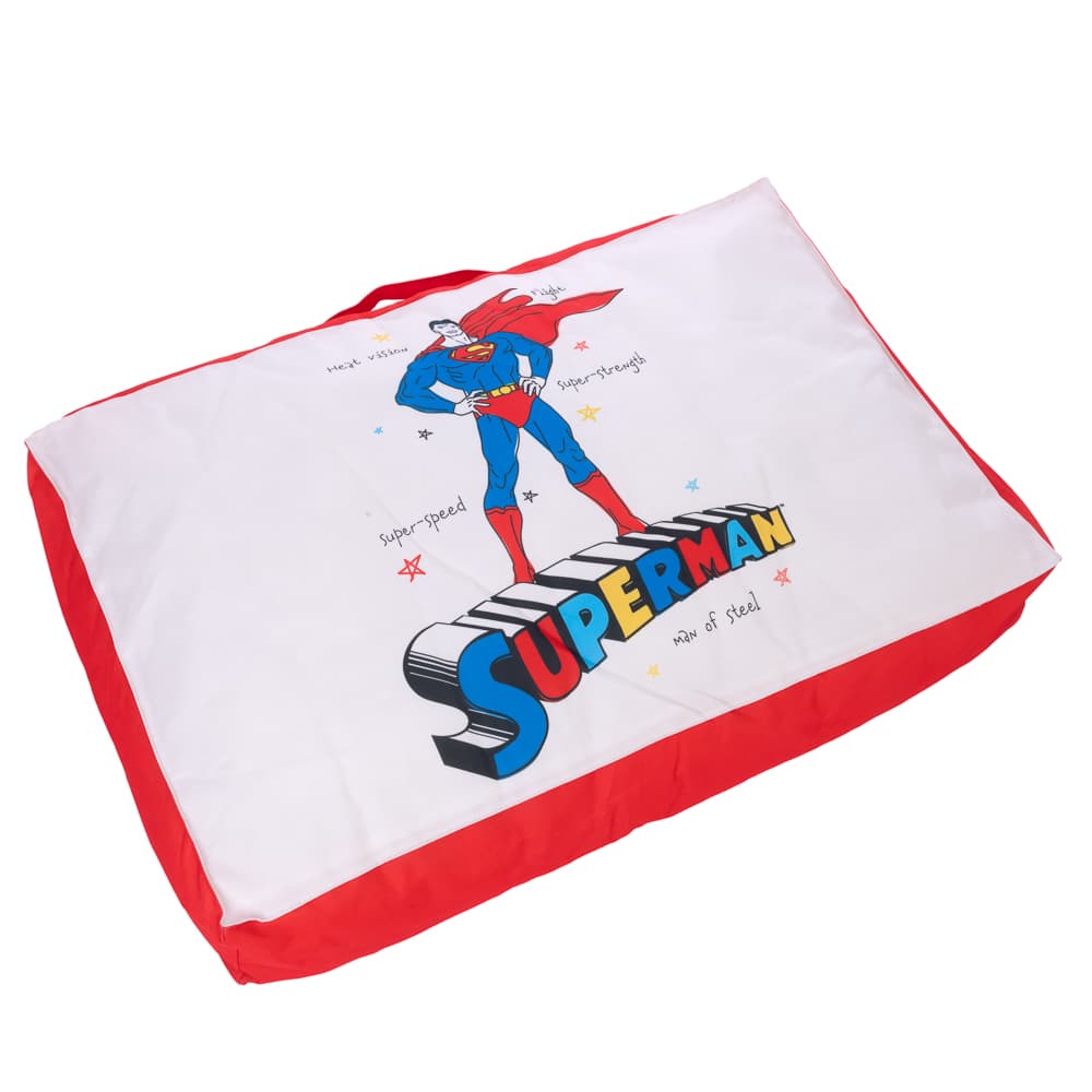 Warner Bros™ DC Hondenmatras Superman Gr. M: 100x60x15cm hond