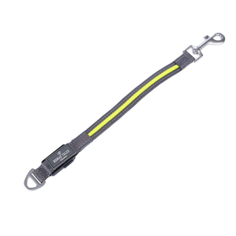 Nomad Tales Spirit USB LED Leiband Verlenging Neon & Grijs S/M: 1,9x39cm hond