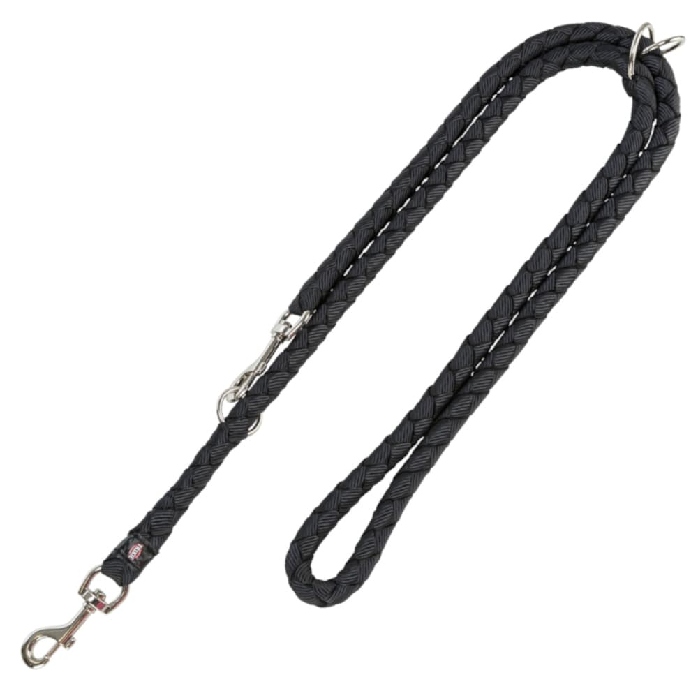Trixie Cavo Verlenglijn Zwart S-M 200cm lang, Ø 12mm
