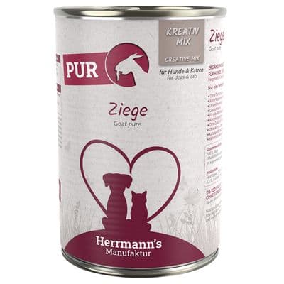 Herrmann's Vlees Puur 6 x 400 g - Geit