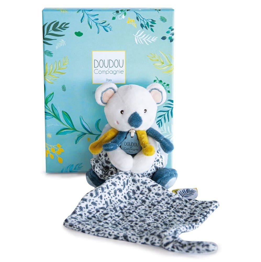 Doudou Cadeauset - pluche koala Yoca en knuffeldoekje