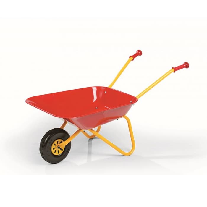 Rolly Toys Kruiwagen metaal rood/geel
